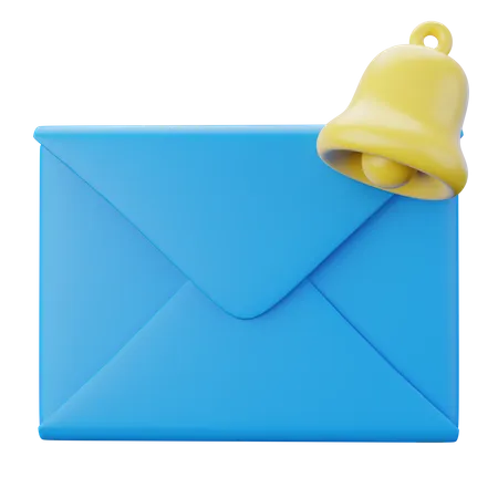 3 D Email Notification 3D Icon