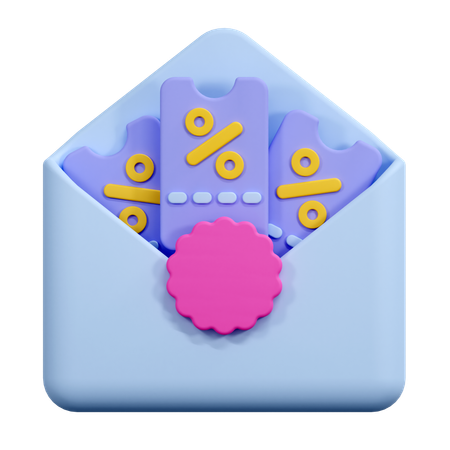 Email Offer  3D Icon