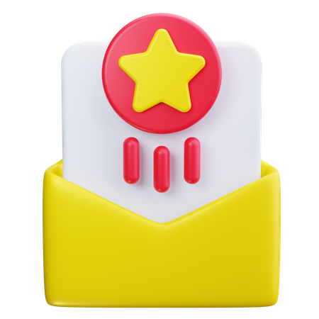 Email Open Rate  3D Icon