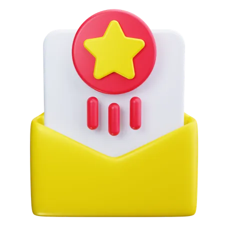 Email Open Rate  3D Icon