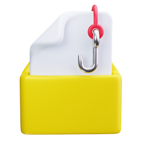 Email Phishing  3D Icon