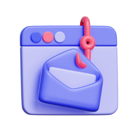 Email Phishing  3D Icon