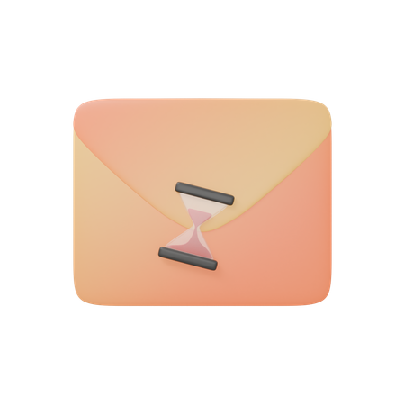 Email Process  3D Icon