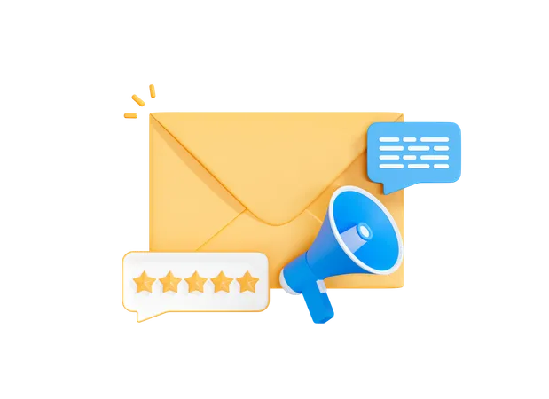 Email Promotion  3D Icon
