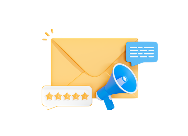 Email Promotion  3D Icon