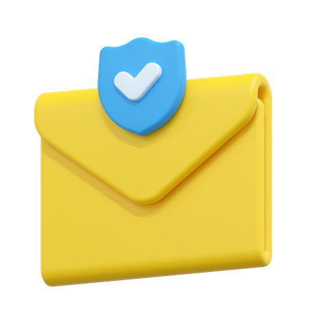 Email protection  3D Icon