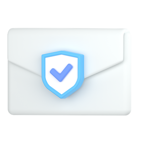 Email protégé  3D Icon