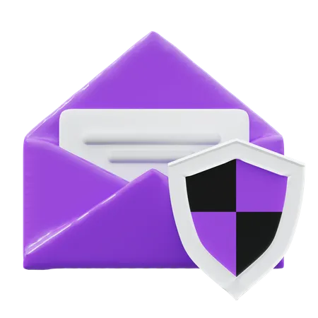 Email Security  3D Icon