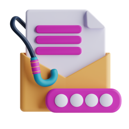 Email Security  3D Icon
