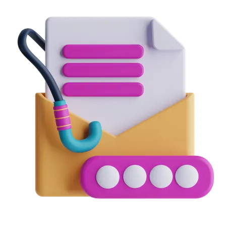 Email Security 3D Icon