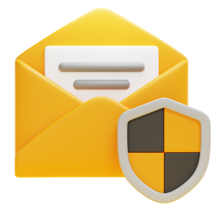 EMAIL SECURITY  3D Icon
