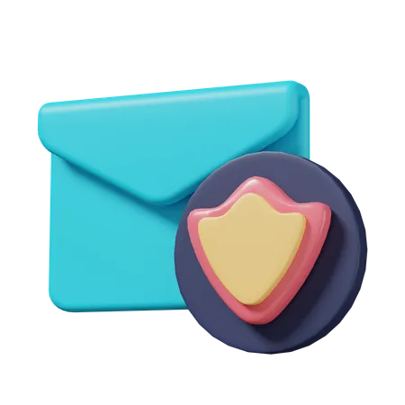 E-mail seguro  3D Icon