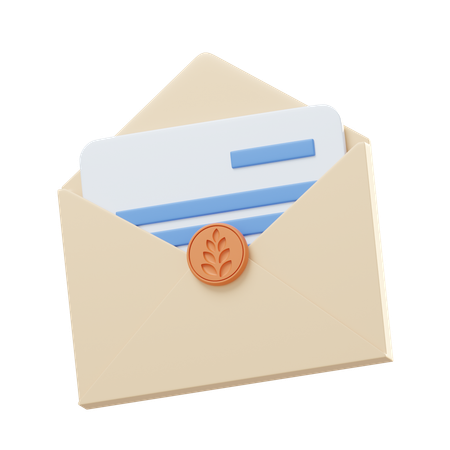 Email sent  3D Icon