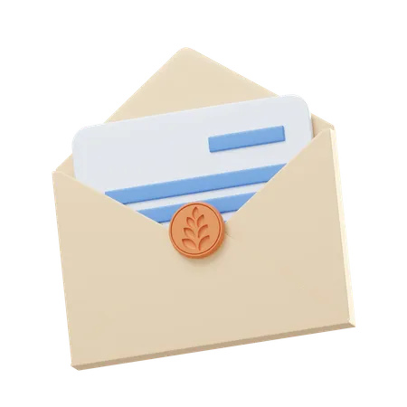 Email sent  3D Icon