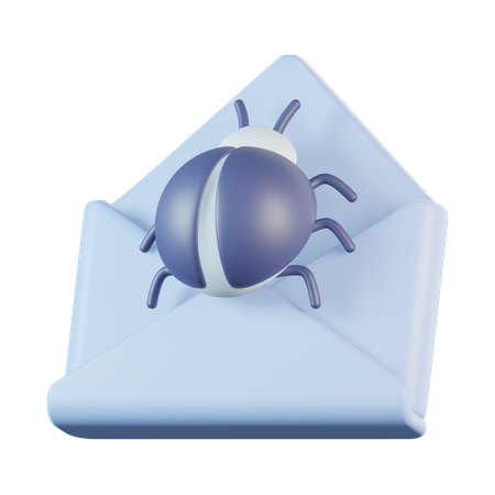 E-mail de spam  3D Icon