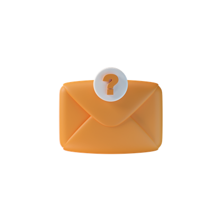 E-mail de suporte  3D Icon