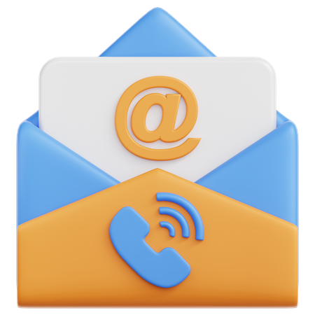 Email Support  3D Icon