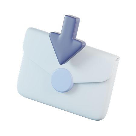 Téléchargement par courrier électronique  3D Icon