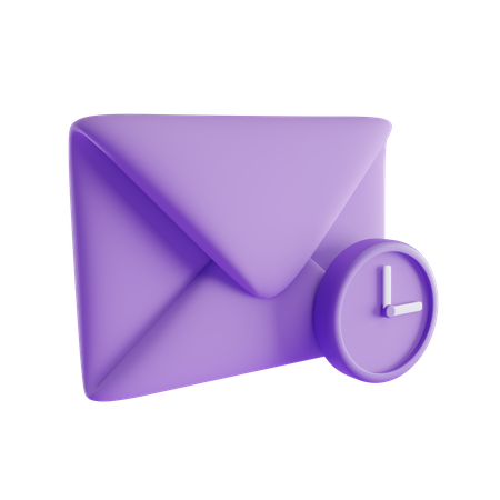 Email Time  3D Icon