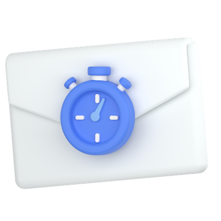 E-mail urgente  3D Icon