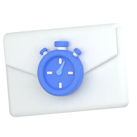 E-mail urgente  3D Icon