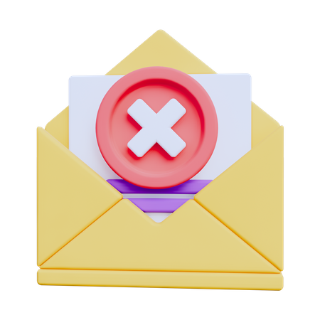 Email vide  3D Icon