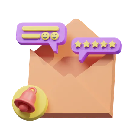 Email Marketing 3 D Illustrations 3D Icon