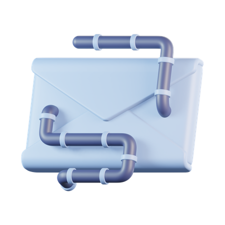 Email Worm  3D Icon