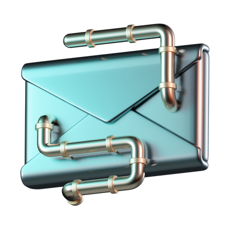 Email Worm  3D Icon