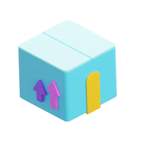 Embalagem  3D Icon