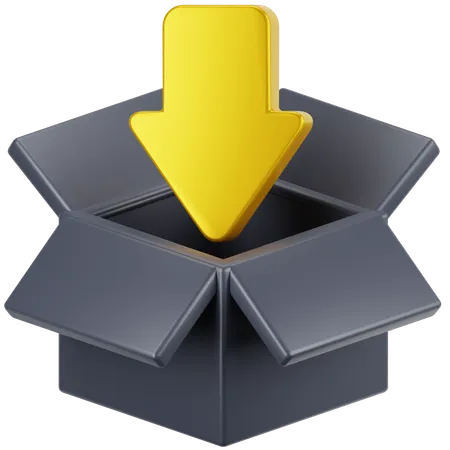 Embalagem  3D Icon