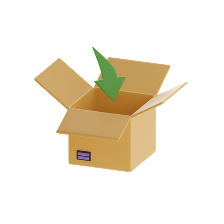 Embalagem  3D Icon