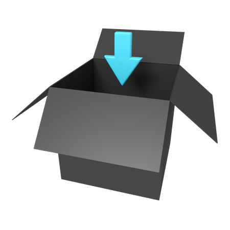 Embalagem  3D Icon