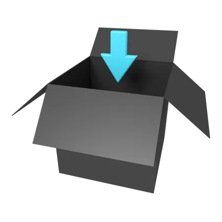 Embalagem  3D Icon