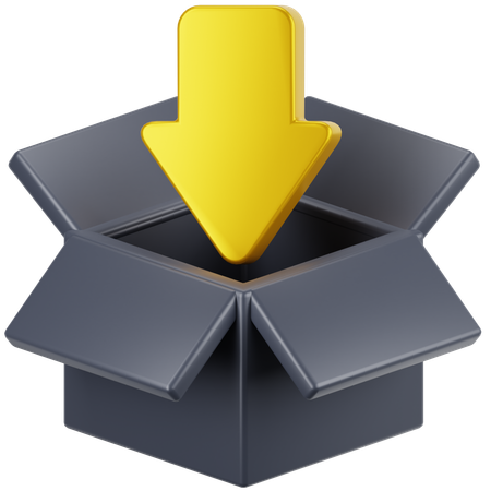 Embalaje  3D Icon