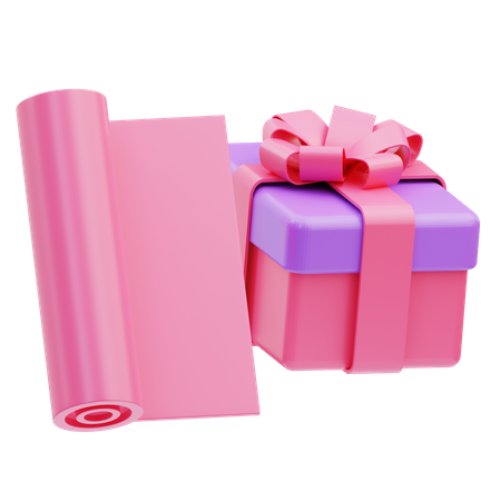 Emballage cadeau  3D Icon