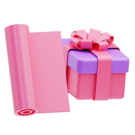 Emballage cadeau  3D Icon