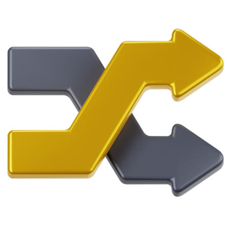 Embaralhar  3D Icon