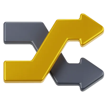 Embaralhar  3D Icon