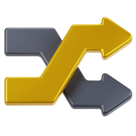 Embaralhar  3D Icon