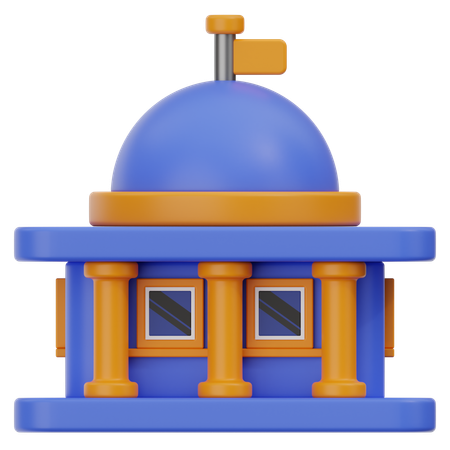 Embassy  3D Icon