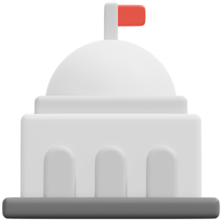 Embassy  3D Icon