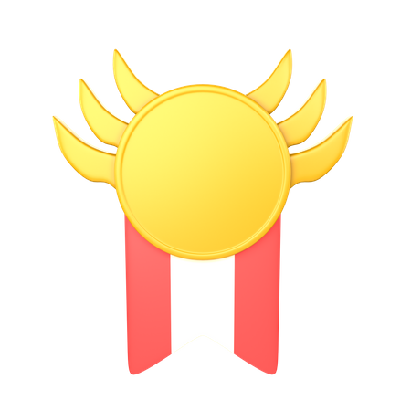 Distintivo de Conquista  3D Icon