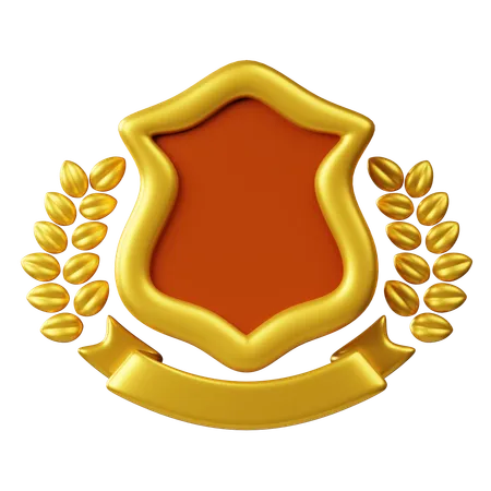 Distintivo de valor  3D Icon