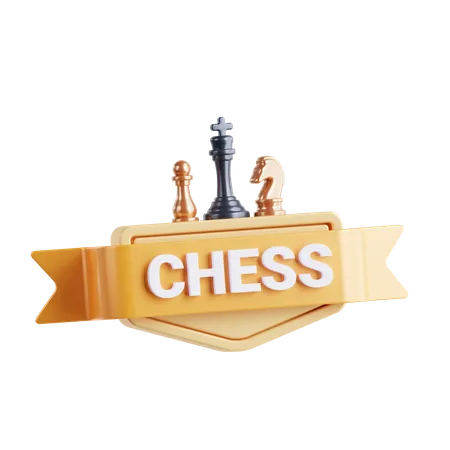 Emblema de xadrez  3D Icon