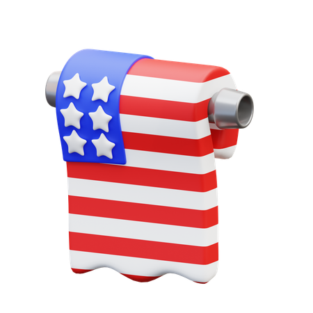 Distintivo dos EUA  3D Icon