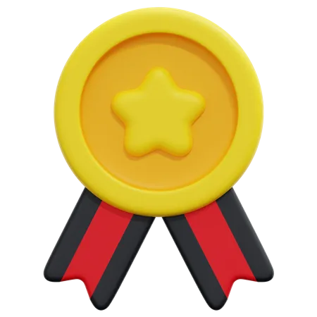 Distintivo de estrela  3D Icon