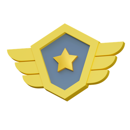 Emblema estrela  3D Icon