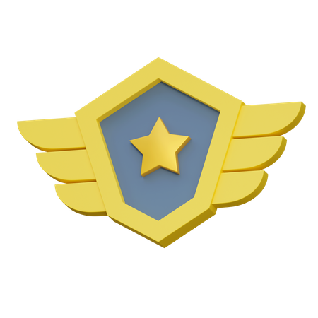Emblema estrella  3D Icon
