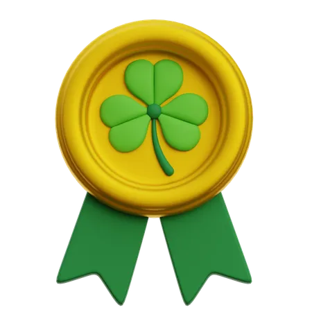 Distintivo irlandês  3D Icon